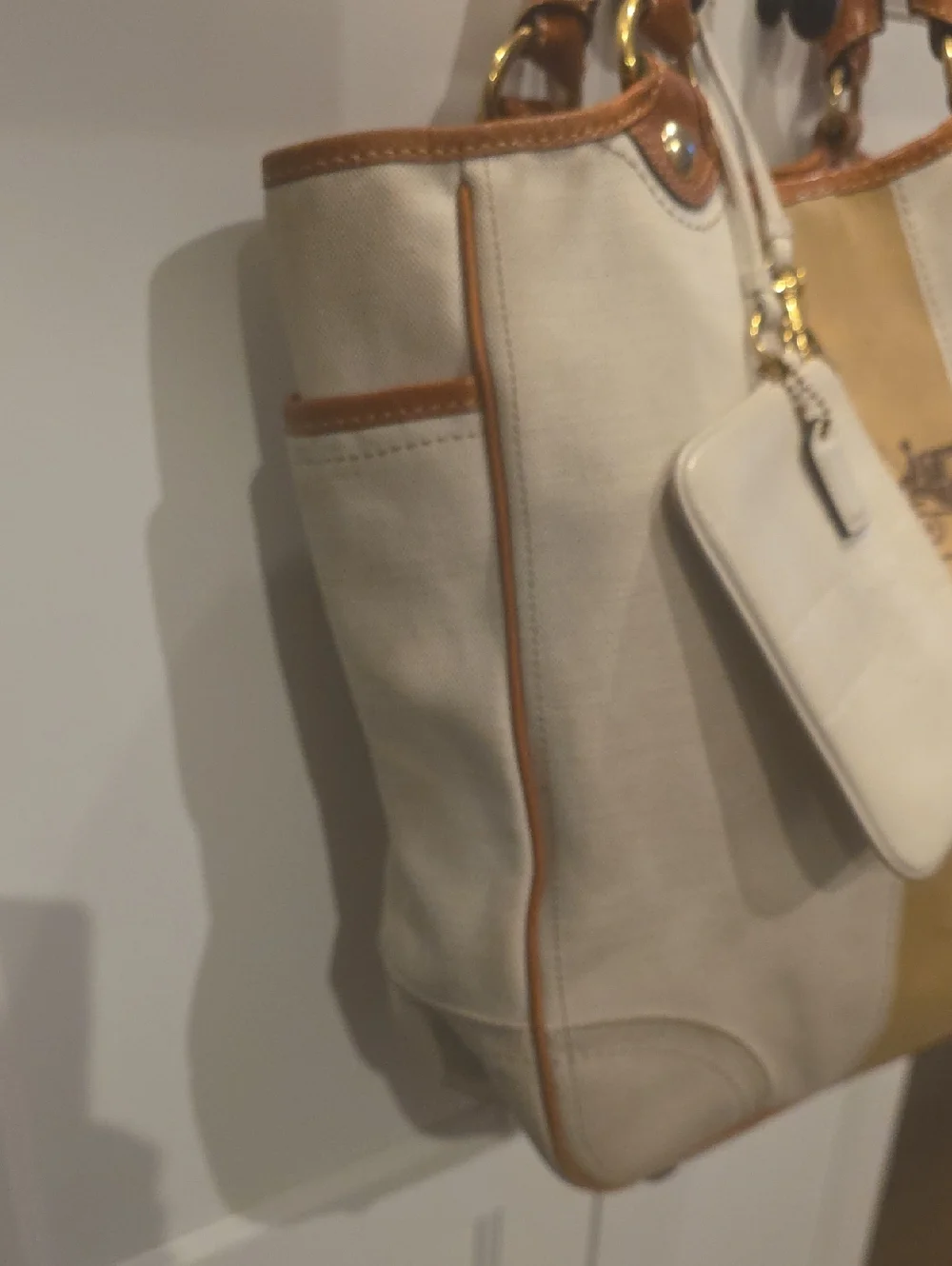 Coach Limited Edition Bleecker Large Canvas Tote Bundle